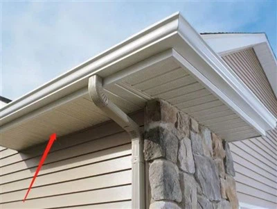 Vonkajší PVC stropný a nástenný panel